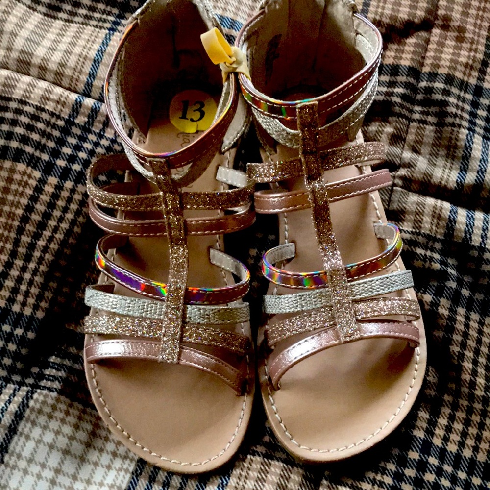 Cynthia Rowley Girl’s Gladiator Sandals NWOT